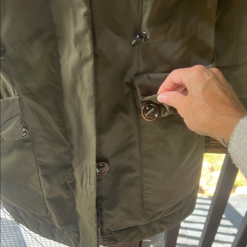 RAINFOREST Olive Utility Jacket - Picture 5 of 7